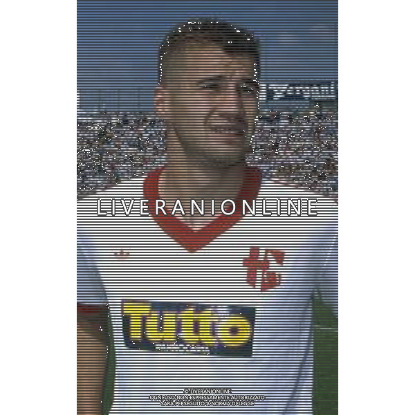 RETROSPETTIVA FRANCESCO ZANONCELLI CALCIATORE NELLA FOTO FRANCESCO ZANONCELLI CON LA MAGLIA DEL PADOVA CALCIO AG ALDO LIVERANI SAS