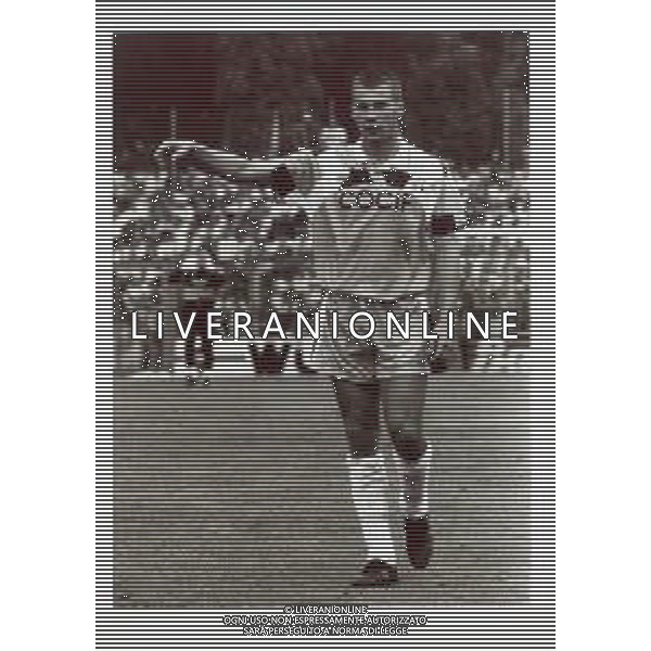 RETROSPETTIVA FRANCESCO ZANONCELLI CALCIATORE NELLA FOTO FRANCESCO ZANONCELLI AG ALDO LIVERANI SAS