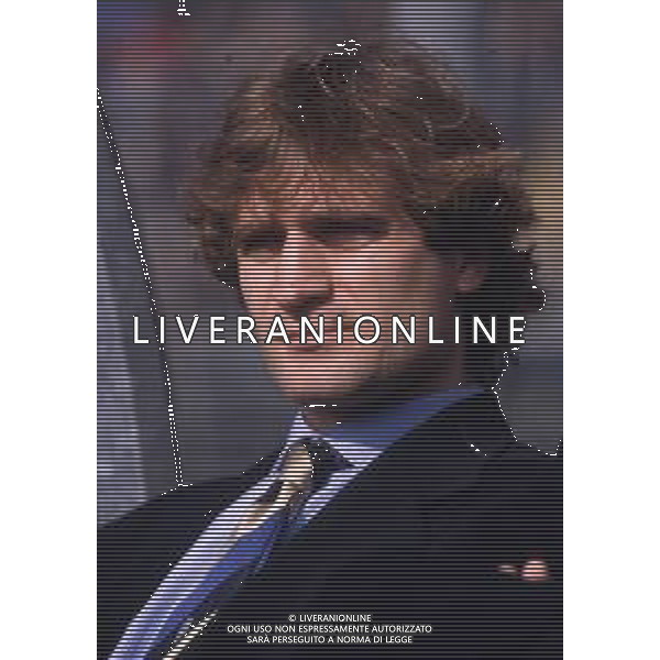 RETROSPETTIVA MAURO VALENTINI CALCIATORE NELLA FOTO MAURO VALENTINI CON LA MAGLIA DELL\'ATALANTA CALCIO AG ALDO LIVERANI SAS