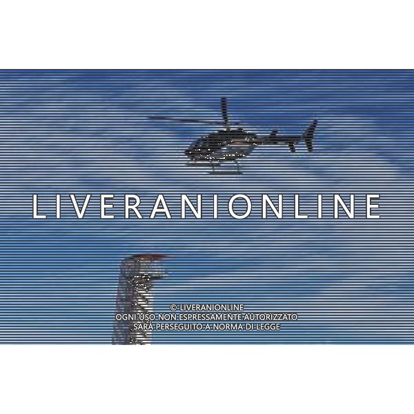 Circuit atmosphere - a helicopter. 31.10.2019. Formula 1 World Championship, Rd 19, United States Grand Prix, Austin, Texas, USA, Preparation Day. AG ALDO LIVERANI SAS-ONLY ITALY