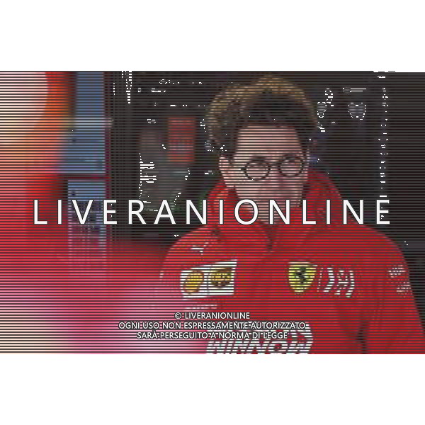 Mattia Binotto (ITA) Ferrari Team Principal. 01.11.2019. Formula 1 World Championship, Rd 19, United States Grand Prix, Austin, Texas, USA, Practice Day. AG ALDO LIVERANI SAS-ONLY ITALY