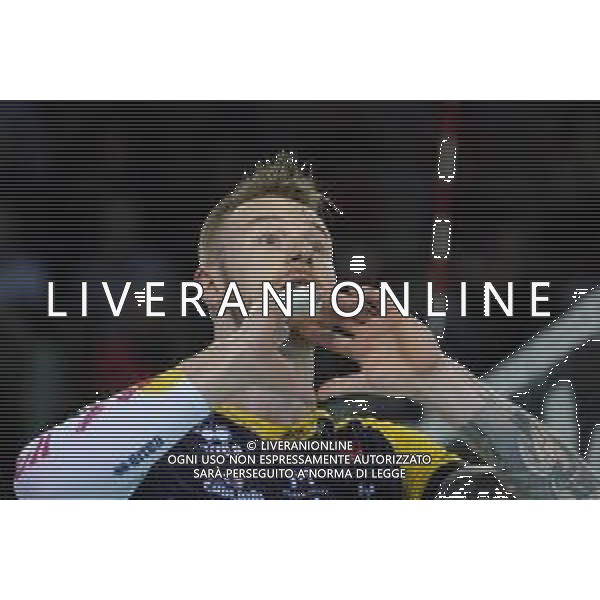 Volley Supercoppa Maschile Civitanova Marche, Italia 02/11/2019 Finale - Sir Safety Perugia vs Modena Volley Nella foto: ivan zaytsev (n.9 leo schoes modena)