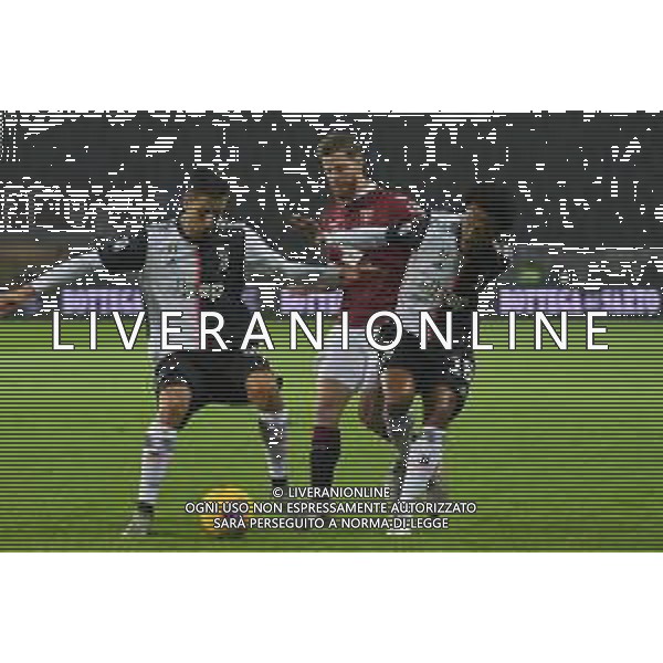 Torino 2.11.2019 Stadio Grande Torino ©Falzone/Agenzia Aldo Liverani Torino vs Juventus Serie A Tim 2019-20120 Nella foto : cristian ANSALDI, BETANCURT- juan CUADRADO ©/AGENZIA ALDO LIVERANI Sas