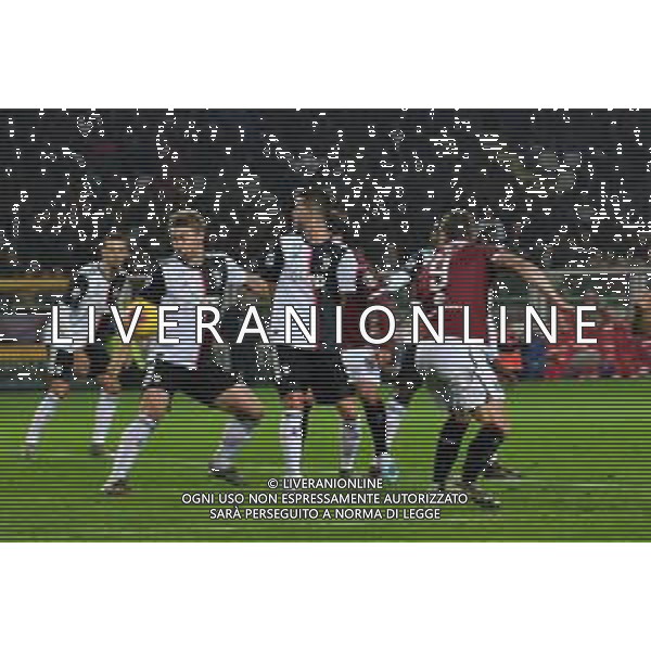 Torino 2.11.2019 Stadio Grande Torino ©Falzone/Agenzia Aldo Liverani Torino vs Juventus Serie A Tim 2019-20120 Nella foto : PROTESTE PER IL FALLO DI MANO DI MATTHIJS DE LIGT IN AREA ©/AGENZIA ALDO LIVERANI Sas