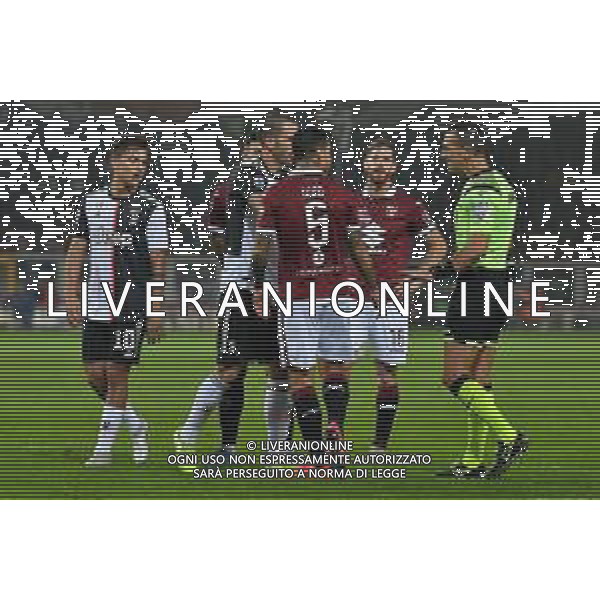 Torino 2.11.2019 Stadio Grande Torino ©Falzone/Agenzia Aldo Liverani Torino vs Juventus Serie A Tim 2019-20120 Nella foto : ARBITRO Daniele Doveri - PROTESTE ©/AGENZIA ALDO LIVERANI Sas
