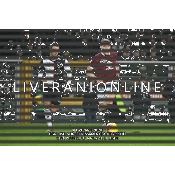 Torino 2.11.2019 Stadio Grande Torino ©Falzone/Agenzia Aldo Liverani Torino vs Juventus Serie A Tim 2019-20120 Nella foto : andrea BELOTTI- mattia DE SCIGLIO ©/AGENZIA ALDO LIVERANI Sas