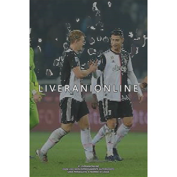 Torino 02.10.2019 Stadio Grande Torino Torino vs Juventus Campionato Serie A 2019/2020 ©Viganti/Agenzia Aldo Liverani Nella foto: matthijs de ligt e cristiano ronaldo ©/AGENZIA ALDO LIVERANI Sas