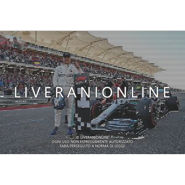 Valtteri Bottas (FIN) Mercedes AMG F1 W10 celebrates his pole position in qualifying parc ferme. 02.11.2019. Formula 1 World Championship, Rd 19, United States Grand Prix, Austin, Texas, USA, Qualifying Day. ©/AGENZIA ALDO LIVERANI Sas - ITALY ONLY EDITORIAL USE ONLY