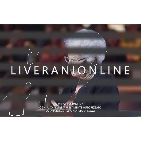 Liliana Segre ospite di Massimo Gramellini alla Trasmissione Tv \'Le parole della Settimana\' Milano 02.11.2019 ©Gazzaniga/AGENZIA ALDO LIVERANI Sas