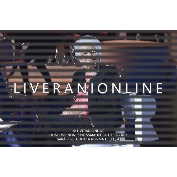 Liliana Segre ospite di Massimo Gramellini alla Trasmissione Tv \'Le parole della Settimana\' Milano 02.11.2019 ©Gazzaniga/AGENZIA ALDO LIVERANI Sas