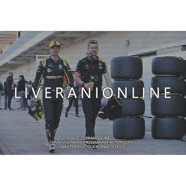 Nico Hulkenberg (GER) Renault F1 Team with Martin Poole (GBR) Renault F1 Team Personal Trainer. 02.11.2019. Formula 1 World Championship, Rd 19, United States Grand Prix, Austin, Texas, USA, Qualifying Day. @/AGENZIA ALDO LIVERANI Sas - ITALY ONLY EDITORIAL USE ONLY - - GP F1 USA PROVE UFFICIALI QUALIFICHE AUSTIN 02.11.2019