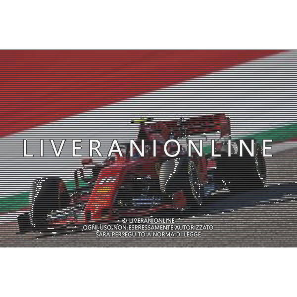 Charles Leclerc (MON) Ferrari SF90. 02.11.2019. Formula 1 World Championship, Rd 19, United States Grand Prix, Austin, Texas, USA, Qualifying Day. @/AGENZIA ALDO LIVERANI Sas - ITALY ONLY EDITORIAL USE ONLY - - GP F1 USA PROVE UFFICIALI QUALIFICHE AUSTIN 02.11.2019