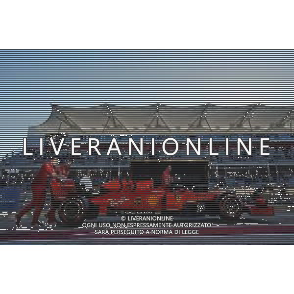 Sebastian Vettel (GER) Ferrari SF90. 02.11.2019. Formula 1 World Championship, Rd 19, United States Grand Prix, Austin, Texas, USA, Qualifying Day. @/AGENZIA ALDO LIVERANI Sas - ITALY ONLY EDITORIAL USE ONLY - - GP F1 USA PROVE UFFICIALI QUALIFICHE AUSTIN 02.11.2019