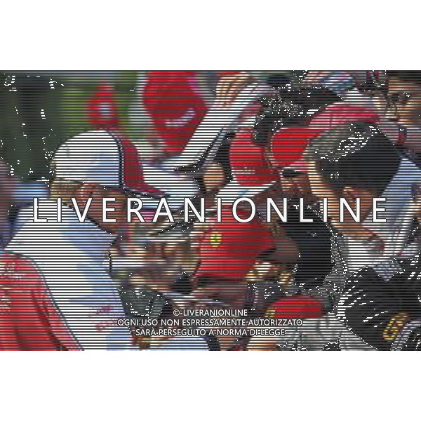 Kimi Raikkonen (FIN) Alfa Romeo Racing signs autographs for the fans. 02.11.2019. Formula 1 World Championship, Rd 19, United States Grand Prix, Austin, Texas, USA, Qualifying Day. @/AGENZIA ALDO LIVERANI Sas - ITALY ONLY EDITORIAL USE ONLY - - GP F1 USA PROVE UFFICIALI QUALIFICHE AUSTIN 02.11.2019