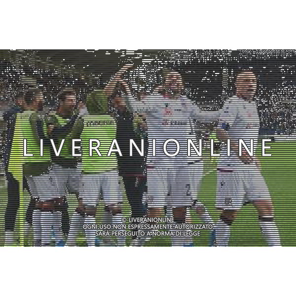 Oliva segna 2 a 0 Cagliari Atalanta vs Cagliari Campionato Serie A TIM - 11° giornata Bergamo 3-11-2019 Gewiss Stadium - Stadio Atleti Azzurri d’Italia foto Roberto Garavaglia - ag. Aldo Liverani sas