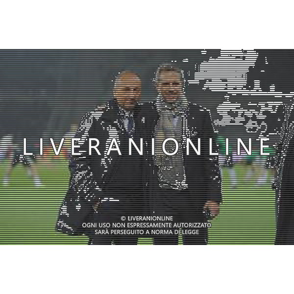 Torino 02.10.2019 Stadio Grande Torino Torino vs Juventus Campionato Serie A 2019/2020 ©Viganti/Agenzia Aldo Liverani Nella foto: massimo bava e fabio paratici
