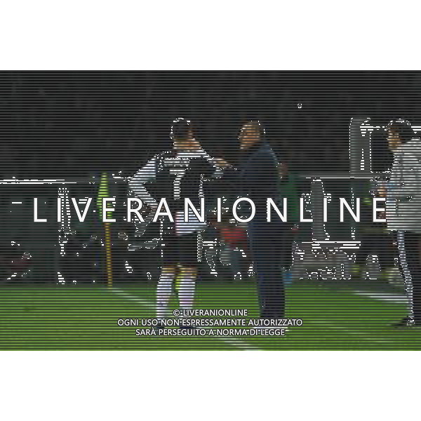 Torino 02.10.2019 Stadio Grande Torino Torino vs Juventus Campionato Serie A 2019/2020 ©Viganti/Agenzia Aldo Liverani Nella foto: maurizio sarri e cristiano ronaldo