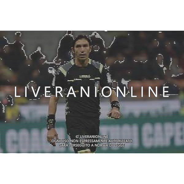 l’arbitro Calvarese Milan vs Lazio Campionato Serie A TIM - 11° giornata Milano 3-11-2019 Stadio Giuseppe Meazza - San Siro foto Roberto Garavaglia - ag. Aldo Liverani sas