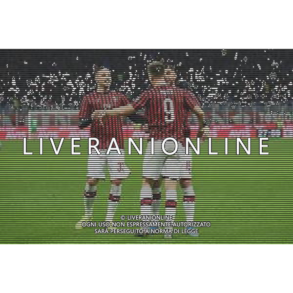 Piatek segna 1 a 1 Milan Milan vs Lazio Campionato Serie A TIM - 11° giornata Milano 3-11-2019 Stadio Giuseppe Meazza - San Siro foto Roberto Garavaglia - ag. Aldo Liverani sas