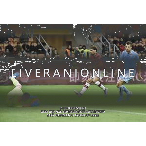 occasione fallita da Paqueta’ Milan vs Lazio Campionato Serie A TIM - 11° giornata Milano 3-11-2019 Stadio Giuseppe Meazza - San Siro foto Roberto Garavaglia - ag. Aldo Liverani sas