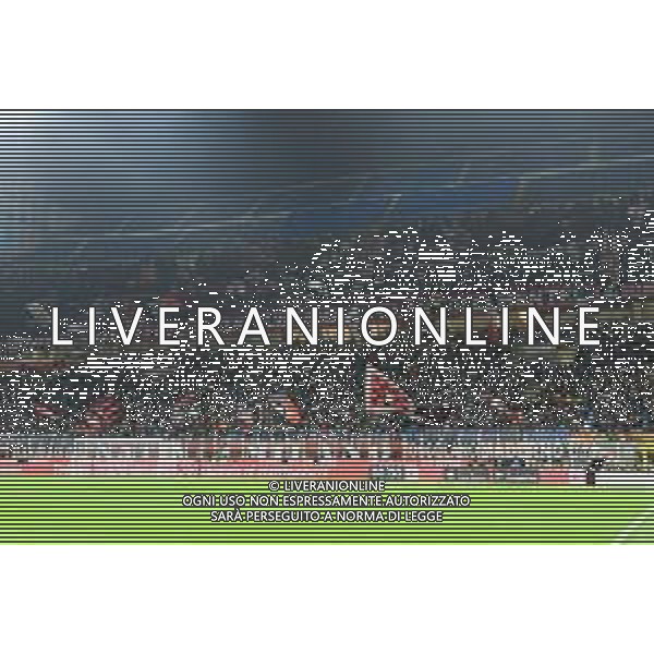 tifosi del Milan in curva sud Milan vs Lazio Campionato Serie A TIM - 11° giornata Milano 3-11-2019 Stadio Giuseppe Meazza - San Siro foto Roberto Garavaglia - ag. Aldo Liverani sas