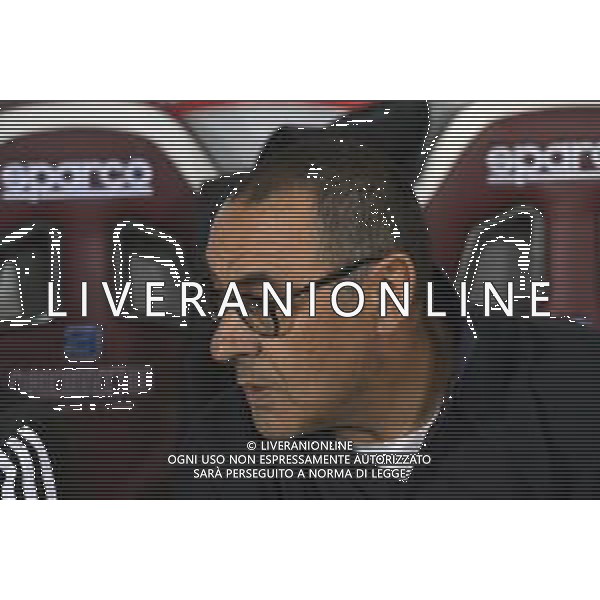Torino 2.11.2019 Stadio Grande Torino ©Falzone/Agenzia Aldo Liverani Torino vs Juventus Serie A Tim 2019-20120 Nella foto : MAURIZIO SARRI