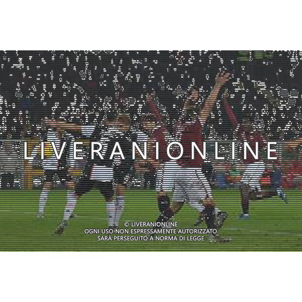Torino 2.11.2019 Stadio Grande Torino ©Falzone/Agenzia Aldo Liverani Torino vs Juventus Serie A Tim 2019-20120 Nella foto : PROTESTE DEI CALCIATORI DEL TORINO PER IL TOCCO DI MANO DI MATTHIJS DE LIGT