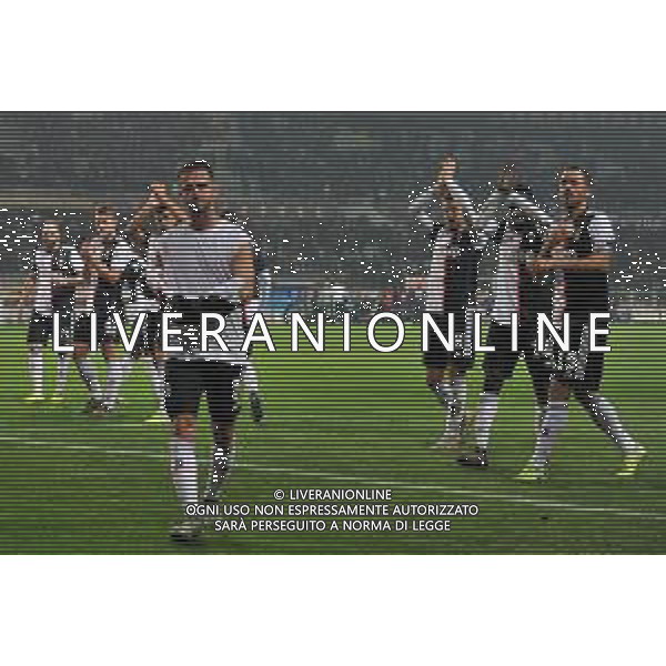 Torino 2.11.2019 Stadio Grande Torino ©Falzone/Agenzia Aldo Liverani Torino vs Juventus Serie A Tim 2019-20120 Nella foto : ESULTANZE FINALI