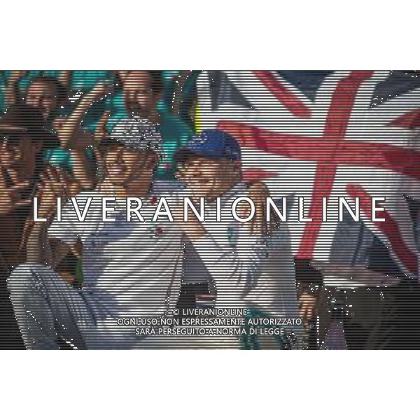 LEWIS HAMILTON-VALTERI BOTTAS 03.11.2019. Formula 1 World Championship, Rd 19, United States Grand Prix, Austin, Texas, USA, Race Day. AG ALDO LIVERANI -ONLY ITALY