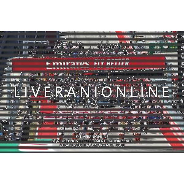 The grid before the start of the race. 03.11.2019. Formula 1 World Championship, Rd 19, United States Grand Prix, Austin, Texas, USA, Race Day. AG ALDO LIVERANI -ONLY ITALY