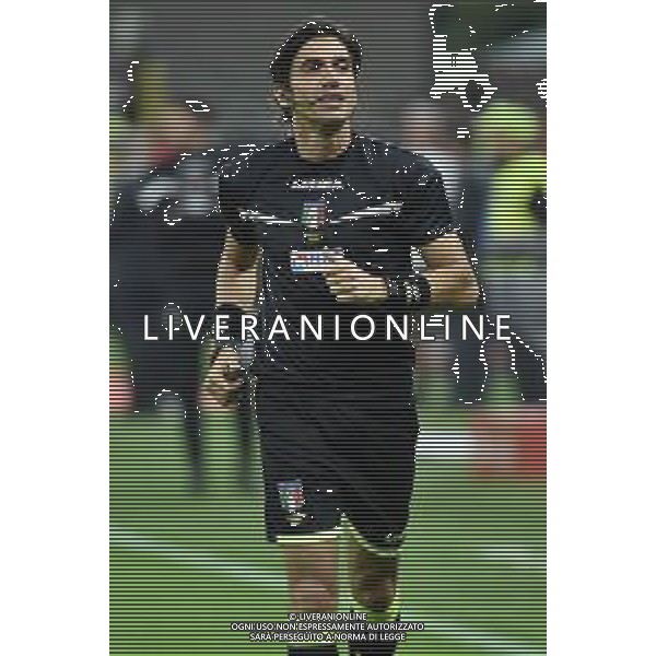l’arbitro Gianpaolo Calvarese di Teramo Milan vs Lazio Campionato Serie A TIM - 11° giornata Milano 3-11-2019 Stadio Giuseppe Meazza - San Siro foto Roberto Garavaglia - ag. Aldo Liverani sas