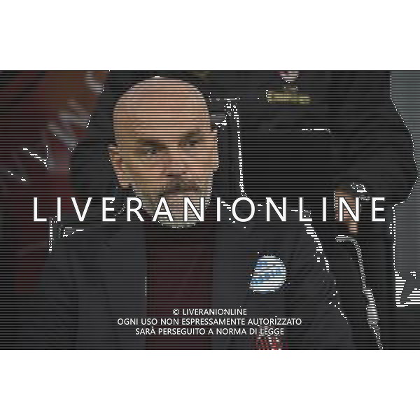 Stefano Pioli allenatore Milan Milan vs Lazio Campionato Serie A TIM - 11° giornata Milano 3-11-2019 Stadio Giuseppe Meazza - San Siro foto Roberto Garavaglia - ag. Aldo Liverani sas