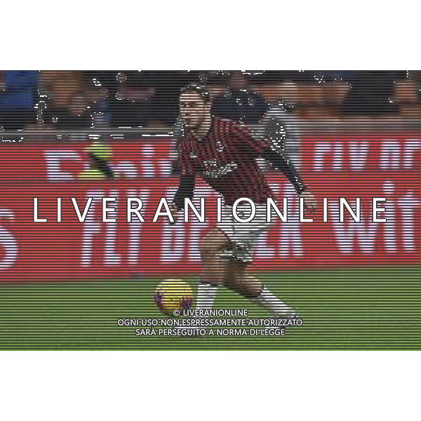 Davide Calabria (Milan) Milan vs Lazio Campionato Serie A TIM - 11° giornata Milano 3-11-2019 Stadio Giuseppe Meazza - San Siro foto Roberto Garavaglia - ag. Aldo Liverani sas