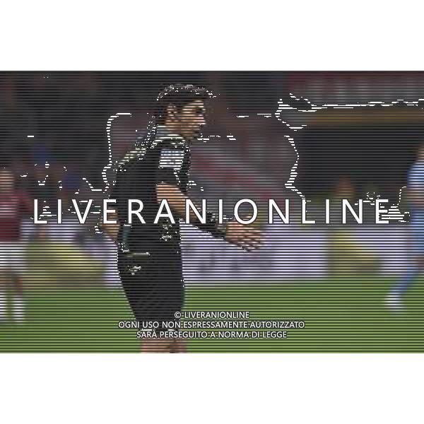 l’arbitro Gianpaolo Calvarese di Teramo Milan vs Lazio Campionato Serie A TIM - 11° giornata Milano 3-11-2019 Stadio Giuseppe Meazza - San Siro foto Roberto Garavaglia - ag. Aldo Liverani sas