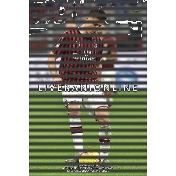 Krzysztof Piatek (Milan) Milan vs Lazio Campionato Serie A TIM - 11° giornata Milano 3-11-2019 Stadio Giuseppe Meazza - San Siro foto Roberto Garavaglia - ag. Aldo Liverani sas