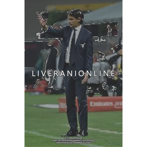 Simone Inzaghi allenatore Lazio Milan vs Lazio Campionato Serie A TIM - 11° giornata Milano 3-11-2019 Stadio Giuseppe Meazza - San Siro foto Roberto Garavaglia - ag. Aldo Liverani sas