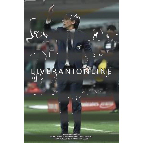 Simone Inzaghi allenatore Lazio Milan vs Lazio Campionato Serie A TIM - 11° giornata Milano 3-11-2019 Stadio Giuseppe Meazza - San Siro foto Roberto Garavaglia - ag. Aldo Liverani sas