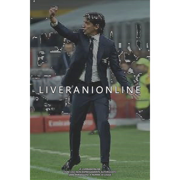 Simone Inzaghi allenatore Lazio Milan vs Lazio Campionato Serie A TIM - 11° giornata Milano 3-11-2019 Stadio Giuseppe Meazza - San Siro foto Roberto Garavaglia - ag. Aldo Liverani sas
