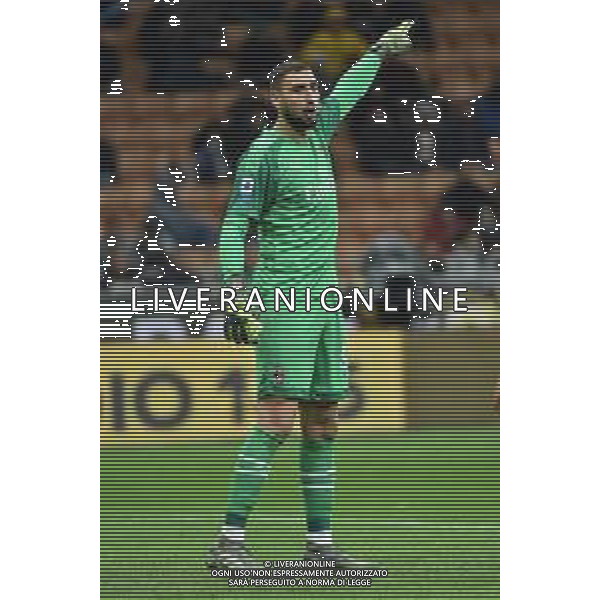 Gianluigi Donnarumma (Milan) Milan vs Lazio Campionato Serie A TIM - 11° giornata Milano 3-11-2019 Stadio Giuseppe Meazza - San Siro foto Roberto Garavaglia - ag. Aldo Liverani sas