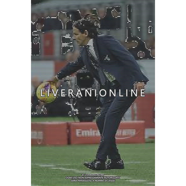 Simone Inzaghi allenatore Lazio Milan vs Lazio Campionato Serie A TIM - 11° giornata Milano 3-11-2019 Stadio Giuseppe Meazza - San Siro foto Roberto Garavaglia - ag. Aldo Liverani sas