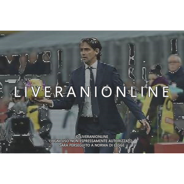 Simone Inzaghi allenatore Lazio Milan vs Lazio Campionato Serie A TIM - 11° giornata Milano 3-11-2019 Stadio Giuseppe Meazza - San Siro foto Roberto Garavaglia - ag. Aldo Liverani sas