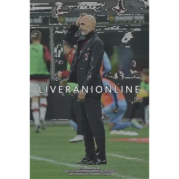 Stefano Pioli allenatore Milan Milan vs Lazio Campionato Serie A TIM - 11° giornata Milano 3-11-2019 Stadio Giuseppe Meazza - San Siro foto Roberto Garavaglia - ag. Aldo Liverani sas