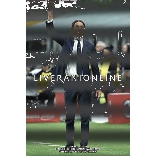 Simone Inzaghi allenatore Lazio Milan vs Lazio Campionato Serie A TIM - 11° giornata Milano 3-11-2019 Stadio Giuseppe Meazza - San Siro foto Roberto Garavaglia - ag. Aldo Liverani sas
