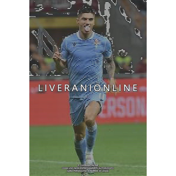 Joaquin Correa (Lazio) esulta dopo il suo gol del 2 a 1 Lazio Milan vs Lazio Campionato Serie A TIM - 11° giornata Milano 3-11-2019 Stadio Giuseppe Meazza - San Siro foto Roberto Garavaglia - ag. Aldo Liverani sas