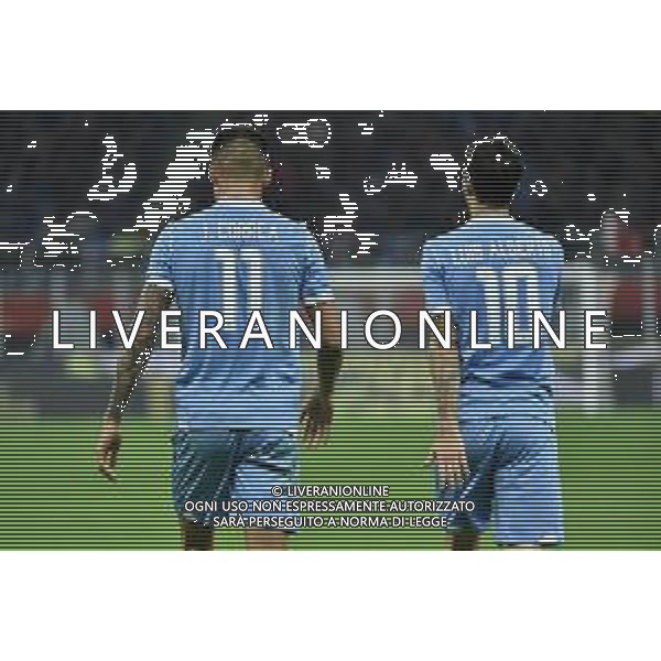 Joaquin Correa (Lazio) SX e Luis Alberto (Lazio) DX Milan vs Lazio Campionato Serie A TIM - 11° giornata Milano 3-11-2019 Stadio Giuseppe Meazza - San Siro foto Roberto Garavaglia - ag. Aldo Liverani sas