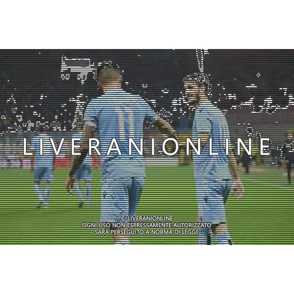 Joaquin Correa (Lazio) SX e Luis Alberto (Lazio) DX Milan vs Lazio Campionato Serie A TIM - 11° giornata Milano 3-11-2019 Stadio Giuseppe Meazza - San Siro foto Roberto Garavaglia - ag. Aldo Liverani sas