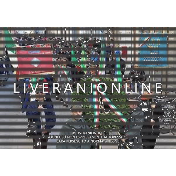 IMOLA 04 11 2019 FESTA DELL\'UNITA\' NAZIONALE GIORNATA DELLE FORZE ARMATE NELLA FOTO CORTEO FOTO GIANNI SANNA-AG ALDO LIVERANI SAS