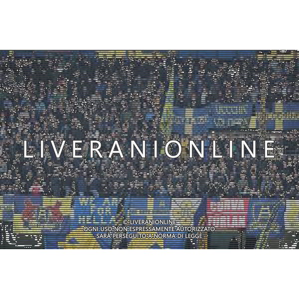 tifosi dell Hellas Verona, Hellas Verona - Brescia partita di serie A, Verona 3 novembre 2019. AG ALDO LIVERANI SAS