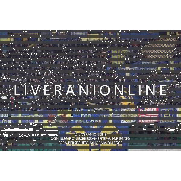 tifosi dell Hellas Verona, Hellas Verona - Brescia partita di serie A, Verona 3 novembre 2019. AG ALDO LIVERANI SAS