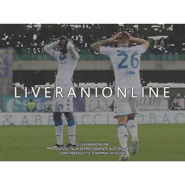 delusione Mario Balotelli, Hellas Verona - Brescia partita di serie A, Verona 3 novembre 2019. AG ALDO LIVERANI SAS